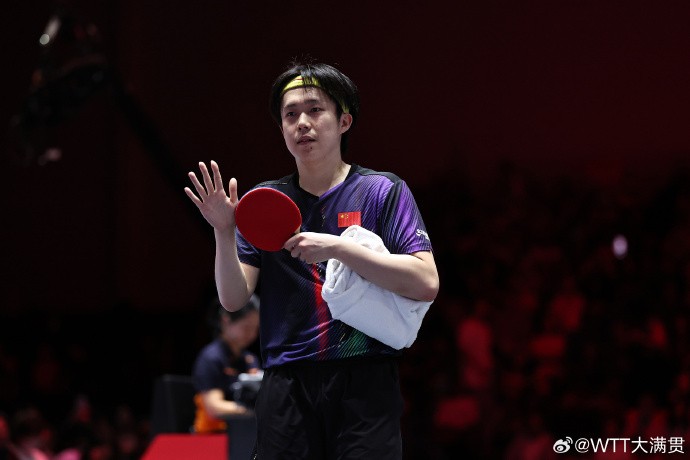  王楚钦：感谢球迷不远万里来给自己加油，成绩离不开大家的帮助 新闻