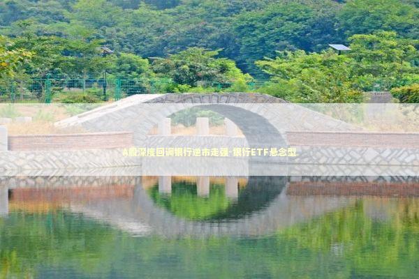 A股深度回调银行逆市走强-银行ETF悬念型 新闻