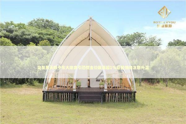 突发黑天鹅中东大撤离引恐慌金价飙涨超1%避险情绪急剧升温