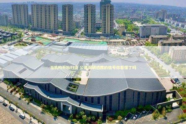 当机构开始扫货 公募调研透露的信号你看懂了吗 新闻