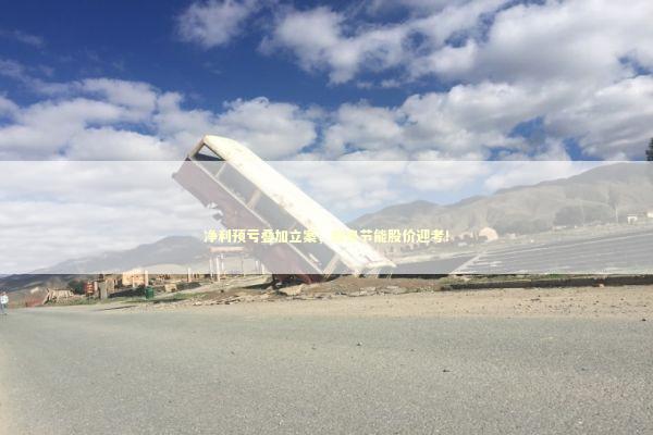 净利预亏叠加立案，双良节能股价迎考！ 新闻