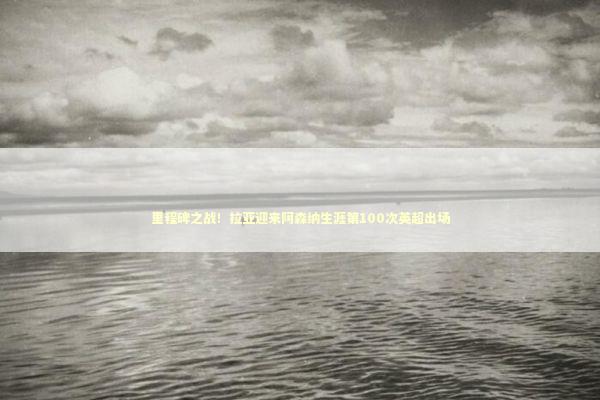 里程碑之战！拉亚迎来阿森纳生涯第100次英超出场 新闻