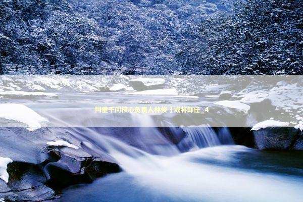 阿里千问核心负责人林俊旸或将卸任_4 新闻