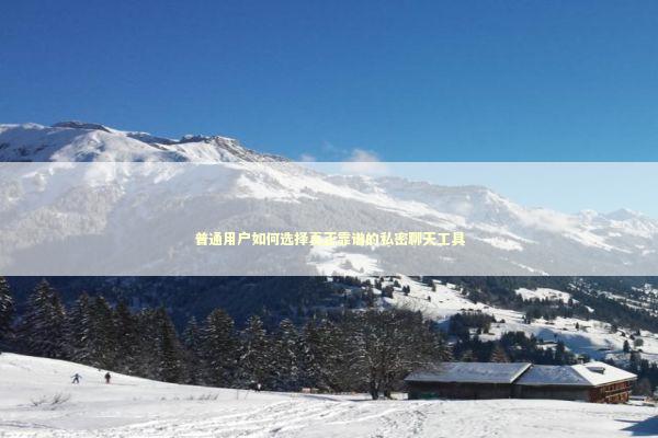 普通用户如何选择真正靠谱的私密聊天工具